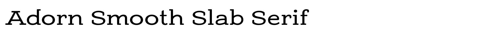 Adorn Smooth Slab Serif image